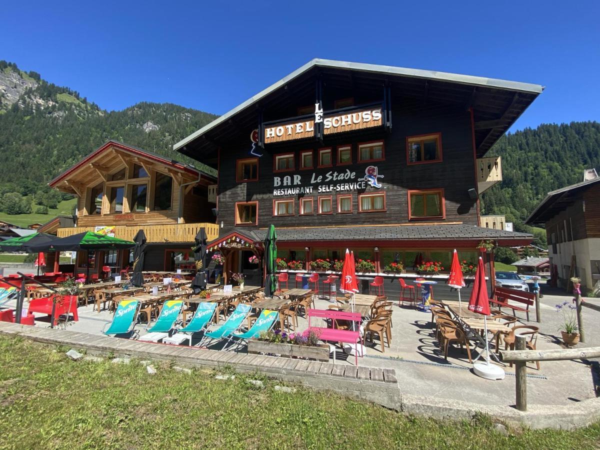 Le Schuss Châtel Exterior foto