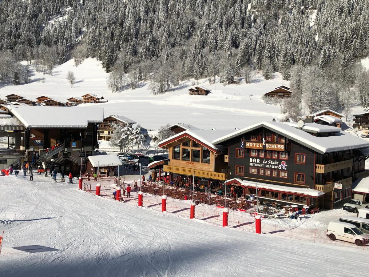 Le Schuss Châtel Exterior foto